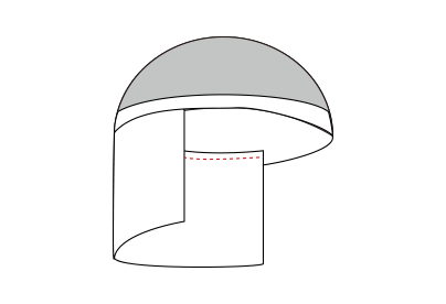 鬼滅の刃隠帽子作り方5